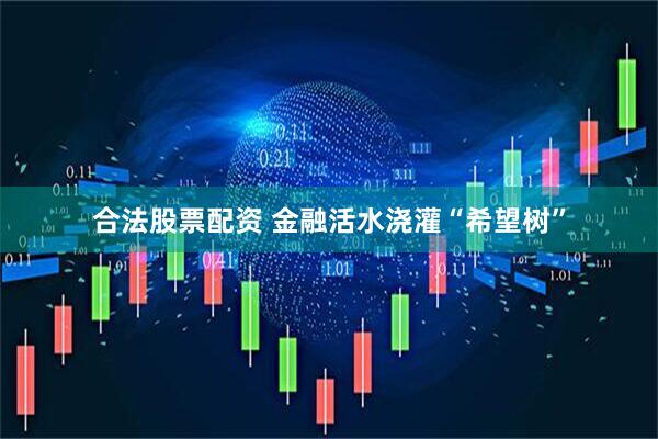 合法股票配资 金融活水浇灌“希望树”