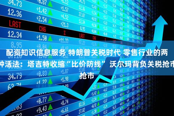 配资知识信息服务 特朗普关税时代 零售行业的两种活法：塔吉特收缩“比价防线” 沃尔玛背负关税抢市